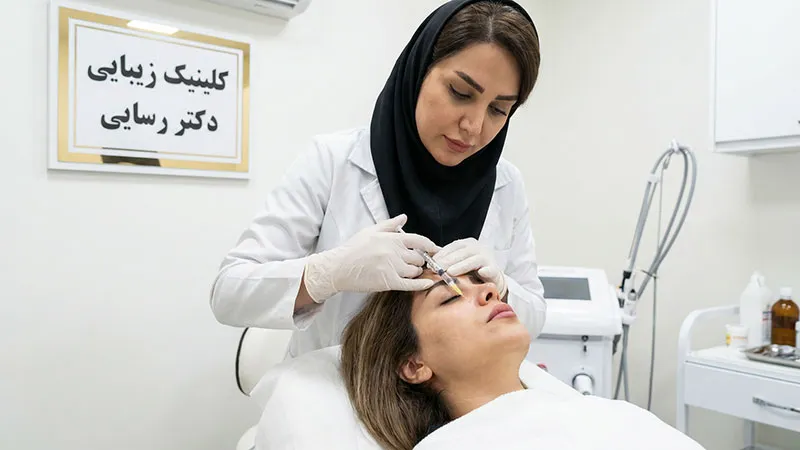 عکسی از فرآیند کربوکسی تراپی
